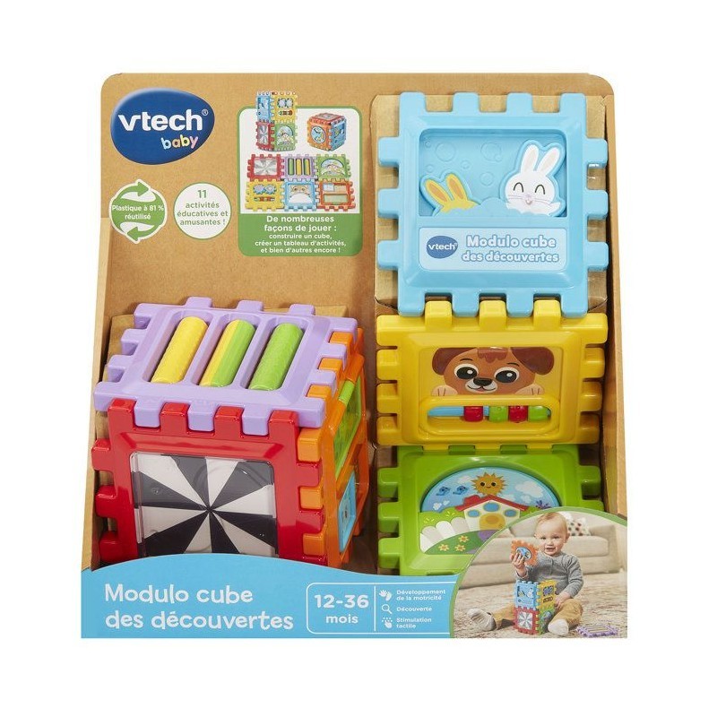 Modulo Cube des decouvertes Vtech Baby le cadeau de naissance multicolore ideal