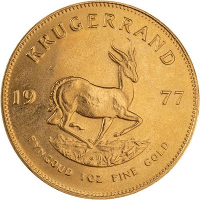 1977 1 oz South African Gold Krugerrand Coin | eBay