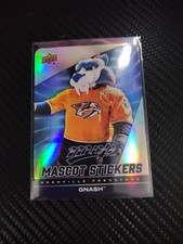 2025-26 Upper Deck MVP Mascot Stickers MS-15 GNASH NHL Nashville Predators