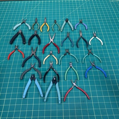 VTG jeweler watch clock repair side cutter / plier USA C.k. German swiss mix lot