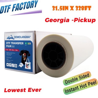 10rolls Pickup DTF Transfer Film Premium Roll Instant Hot Peel Coated PET Film