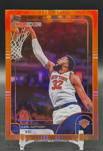 2025-26 Topps NBA Hoops - Karl-Anthony Towns #249 Orange Hoops Parallel
