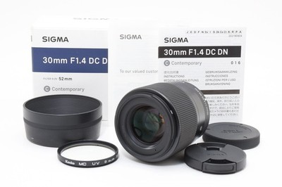 [Top Mint] Sigma 30mm F1.4 Contemporary DC DN for Fuji X Mount From JAPAN