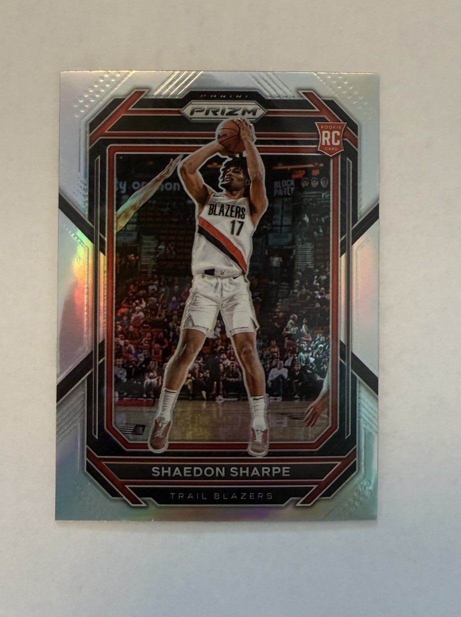 2022 Prizm Silver Rookie Shaedon Sharpe