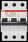 ABB 63 AMP CURVE C 10kA TRIPLE POLE MCB CIRCUIT BREAKER 2CDS273001R0634 S203M