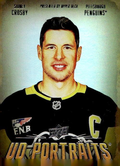 2026-27 Upper Deck #P-30 Sidney Crosby UD Portraits