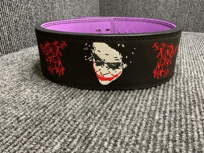 Katamu Why So Serious Joker Weight Lifting Belt -Medium