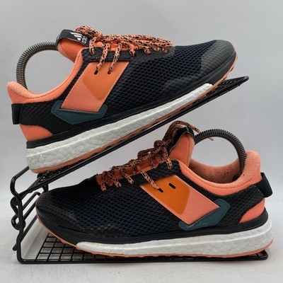 Adidas Response 3 Boost schwarz orange Turnschuhe Gr. UK 5,5 Damen Fitness Laufen Yoga