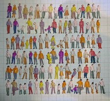 100 Stehende Figuren! Spur H0 - Versand Frei! -  E031         