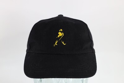 Vintage Faded Johnnie Walker Blended Scotch Whisky Spell Out Cotton Dad Hat Cap