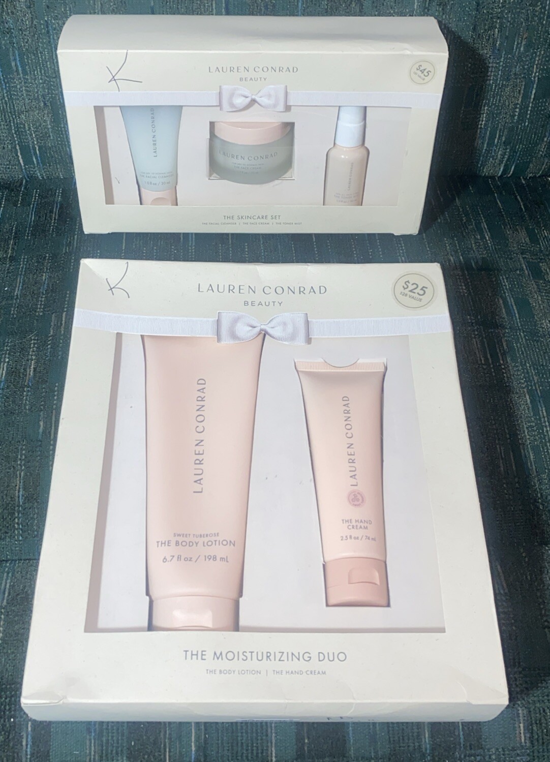 Lauren Conrad Skincare Set & Moisturizing Duo Set $70 Value