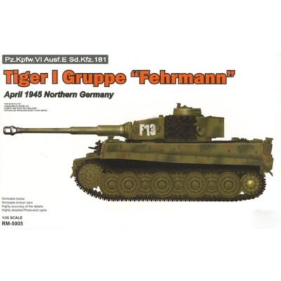 Rye Field Model #5005 1/35 Tiger I Gruppe Fehrmann April 1945 Northern Germany