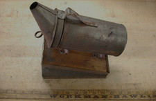 Vintage Unbranded Bee Hive Smoker, Operating Condition W/Strong Bellows,L@@K!