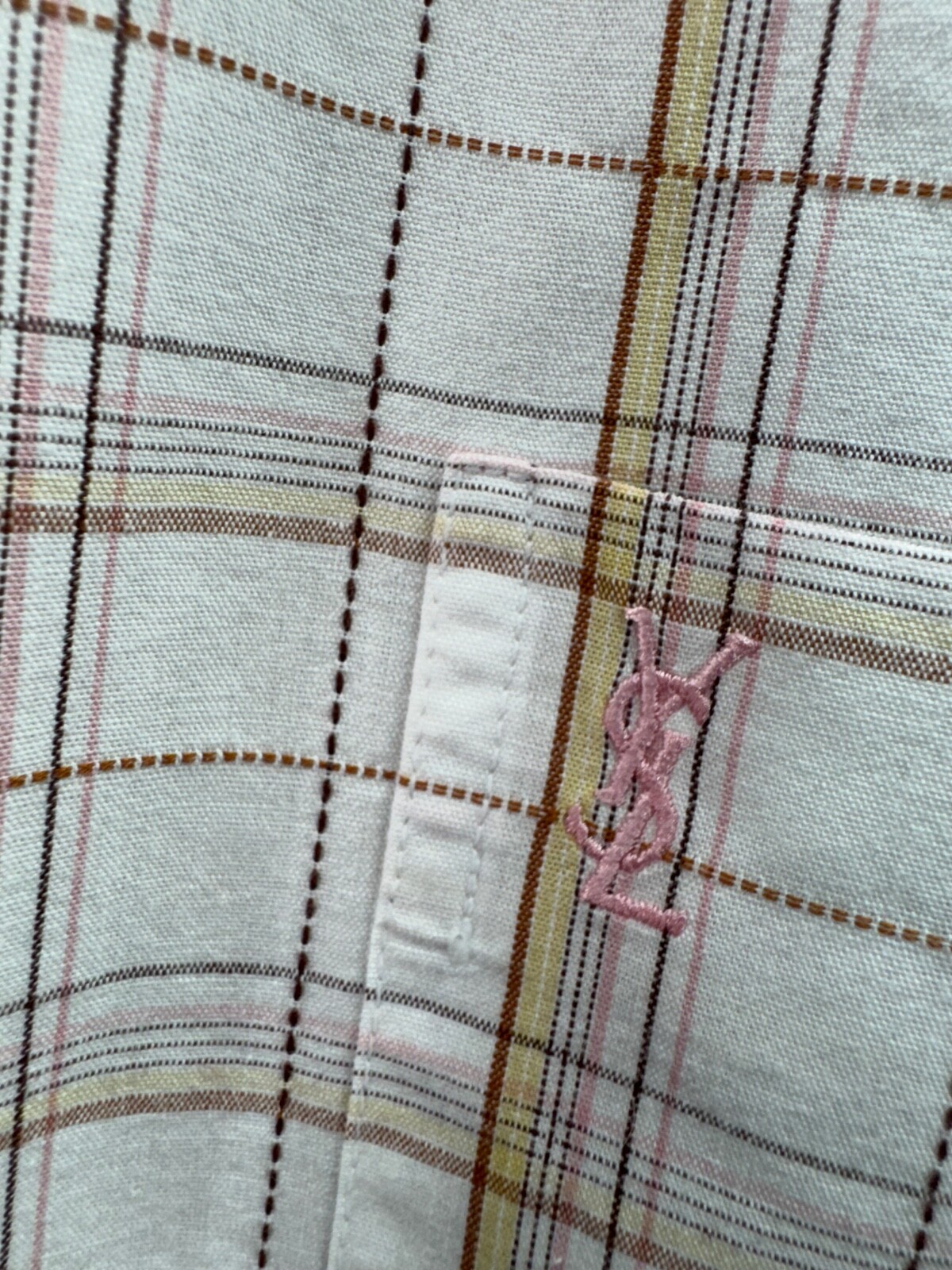 Camicia vintage YSL Yves Saint Laurent con bottoni taglia L