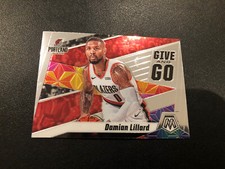 Damian lillard “Give And Go” 2019-20 Panini Mosaic Basketball