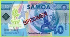 Samoa 10 Tala 2019 P45s UNC - Polymer / Specimen — photo 1