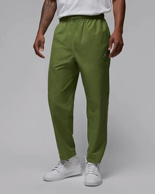Nike Jordan Essentials Pants Mens XL Olive Green Joggers FB7305 340
