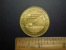 TOKEN MEDAL  1999 SUNOCO COIN SERIES DECLARATION OF INDEPENDENCE 1776