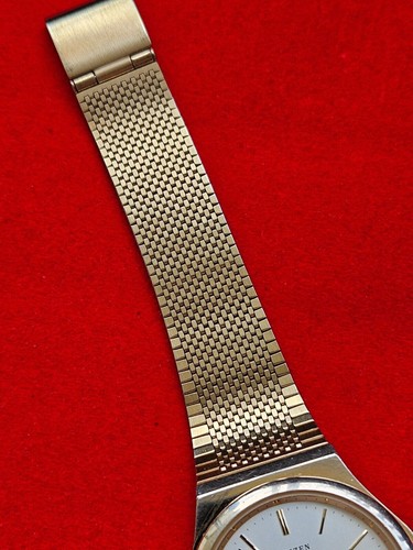 Vintage Citizen Silver Face Gold Mens Watch - Fully Working - Picture 2 of 9
