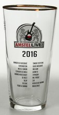 Amstel Bier Glas 0,25 l Brauerei Gläser Event Amstel Live 2016 Amsterdam 3198