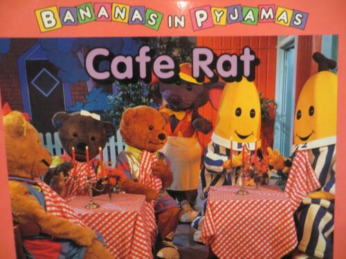 Bananas in Pyjamas Cafe Rat by Richard Tulloch PB R1994-5 Scarce - Picture 1 of 3