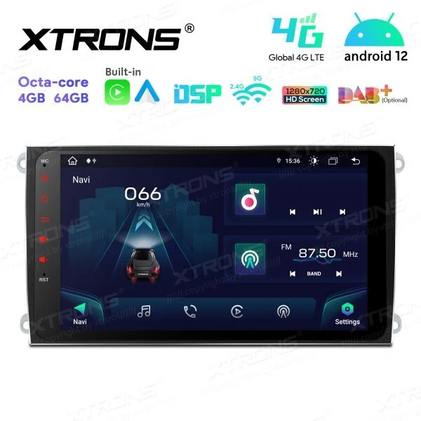 CarTablet Android 12 Octa-Core Per Porsche Cayenne 2003-2010 4 GB RAM 64 ROM 9" - Immagine 3 di 4