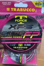 MONOFILO TRABUCCO XPS SURP FP FLUOROPOWER PINK SURF CASTING 300 MT