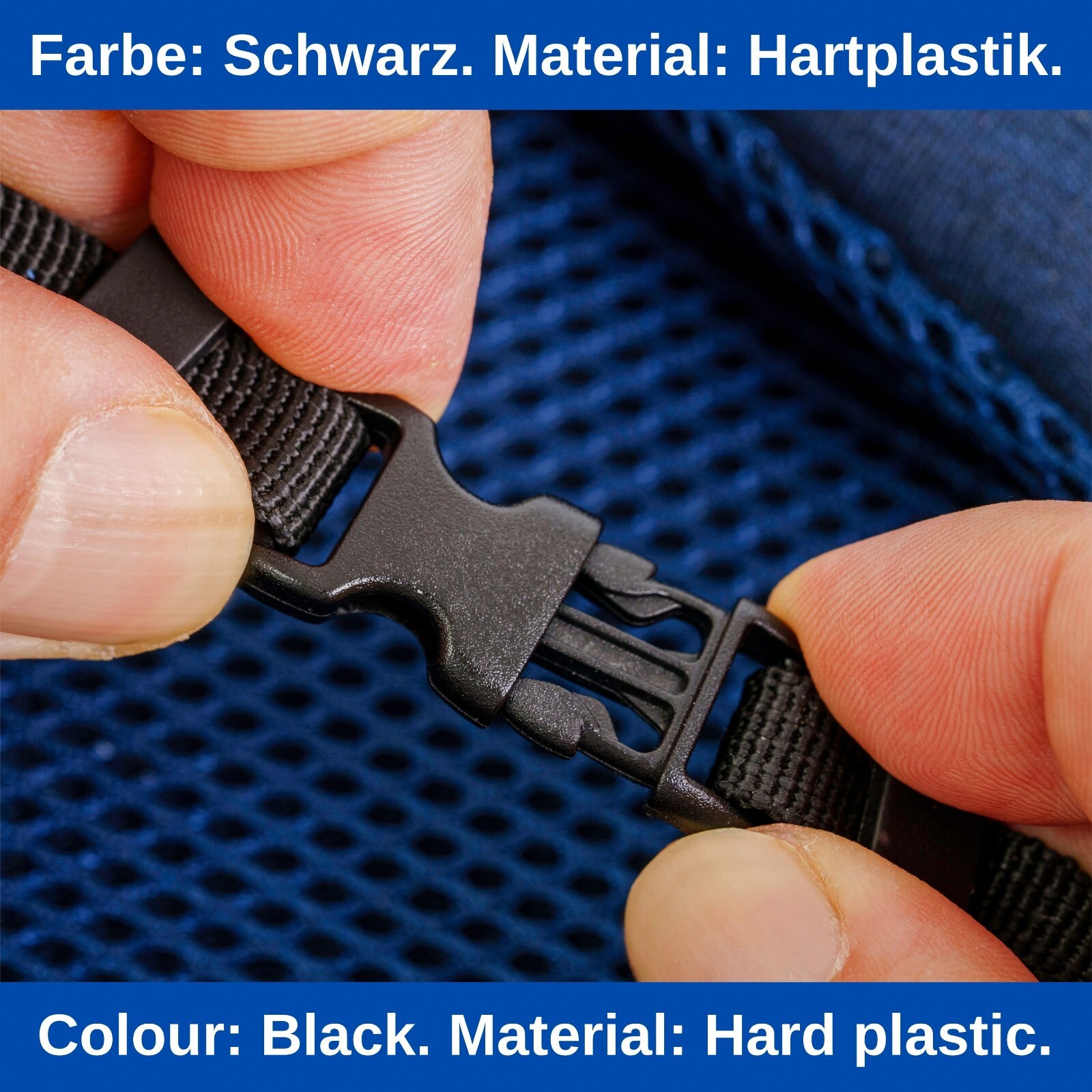 Steckschnalle Gurtband Klickverschluss Ersatz Schnalle Rucksack