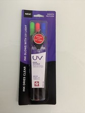 Gelly Roll UV Light Pens smooth ink flow 1.0MM ball Reveal glowing ink