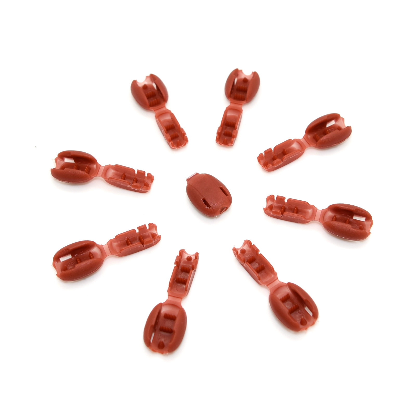 Cord Ends Stoppers Snap Over Lock Clip On Stop Shock Cord End ⋆ 6