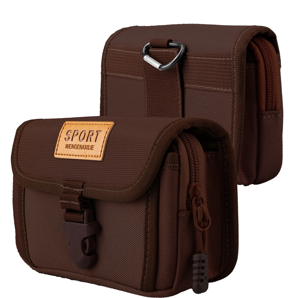 Funda para cinturón de teléfono paquete de bucle bolsa de nailon billetera estuche de bolsillo cubierta de cintura Foto 4 de 4