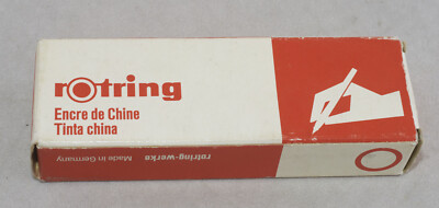 EXTREMELY RARE VINTAGE - ROTRING  red ink Art. 591 003