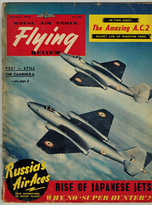 January 1958-Flying Review-Royal air force-Canberra B.8