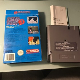 Mega Man 3 - Nintendo NES Game + OVP - PAL B - Very Good Condition
