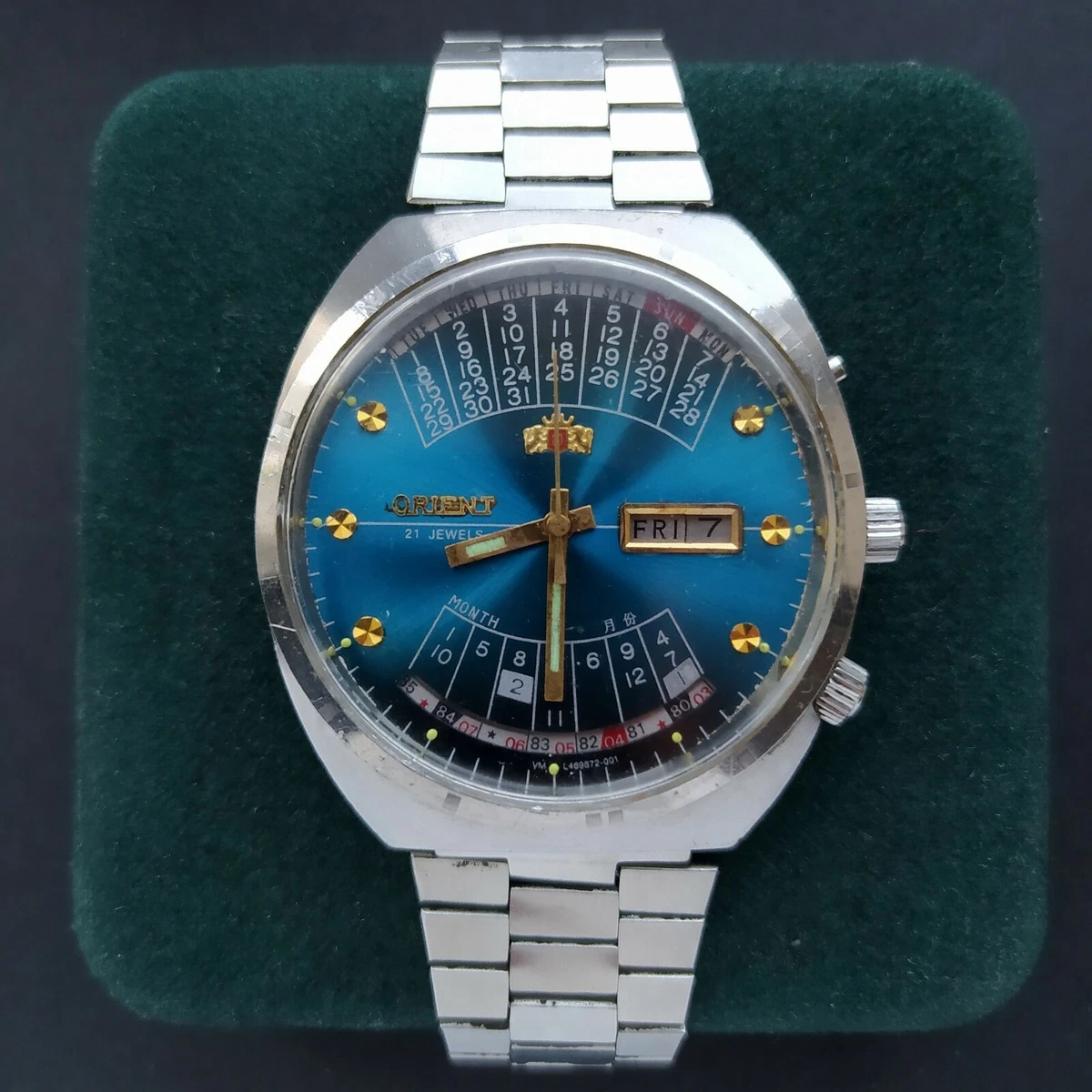 Multi year 2025 calendar watch