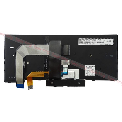 US UK Spanish French Russian Nordic Backlit Keyboard for Thinkpad T470/T480/A485 - Afbeelding 100 van 120