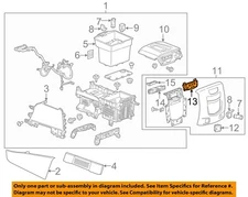 GM OEM 15-20 Escalade ESV Console Center Console-Heater Control 84117015