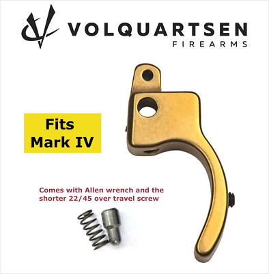 VOLQUARTSEN Gold Target Trigger Ruger Mark 2 3 4 MK IV & 22/45 & LITE VC2TT-GT