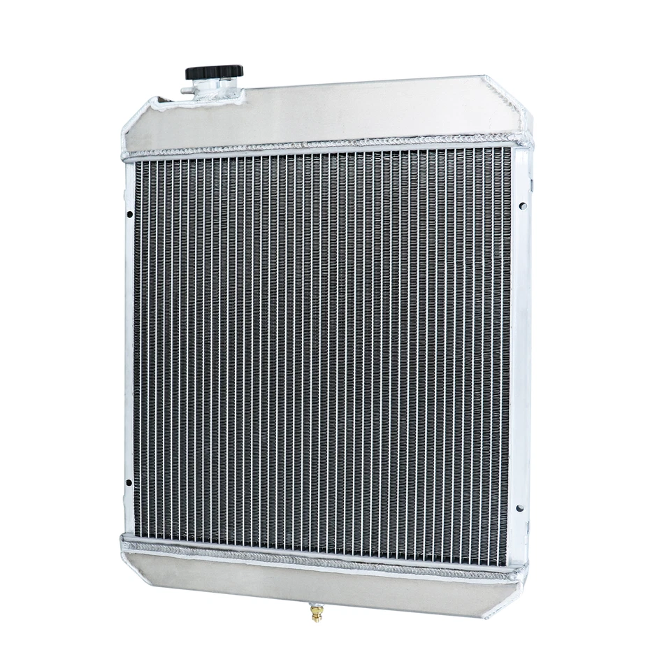 FITS 60-66 Chevrolet C10 C20 C30 K10 K20 Suburban 4.1L 4 Row Aluminum Radiator Foto 4 de 4