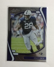 2021 Absolute Football Odafe Oweh Base Rookie Card #153 Baltimore Ravens. rookie card picture