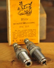 R.F. WELLS 357 MAG Reloading 2-Die Set