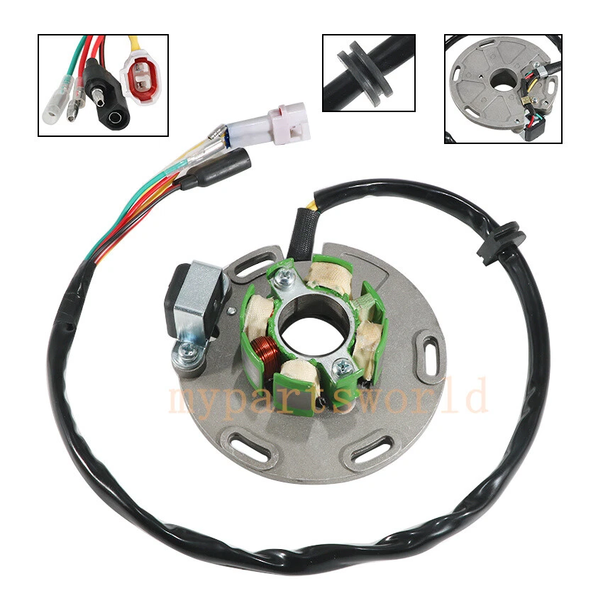 Bobina de estator generador Magneto para TM RACING MX 125 144 2S SMX 85 JUNIOR MX 100 Foto 2 de 4