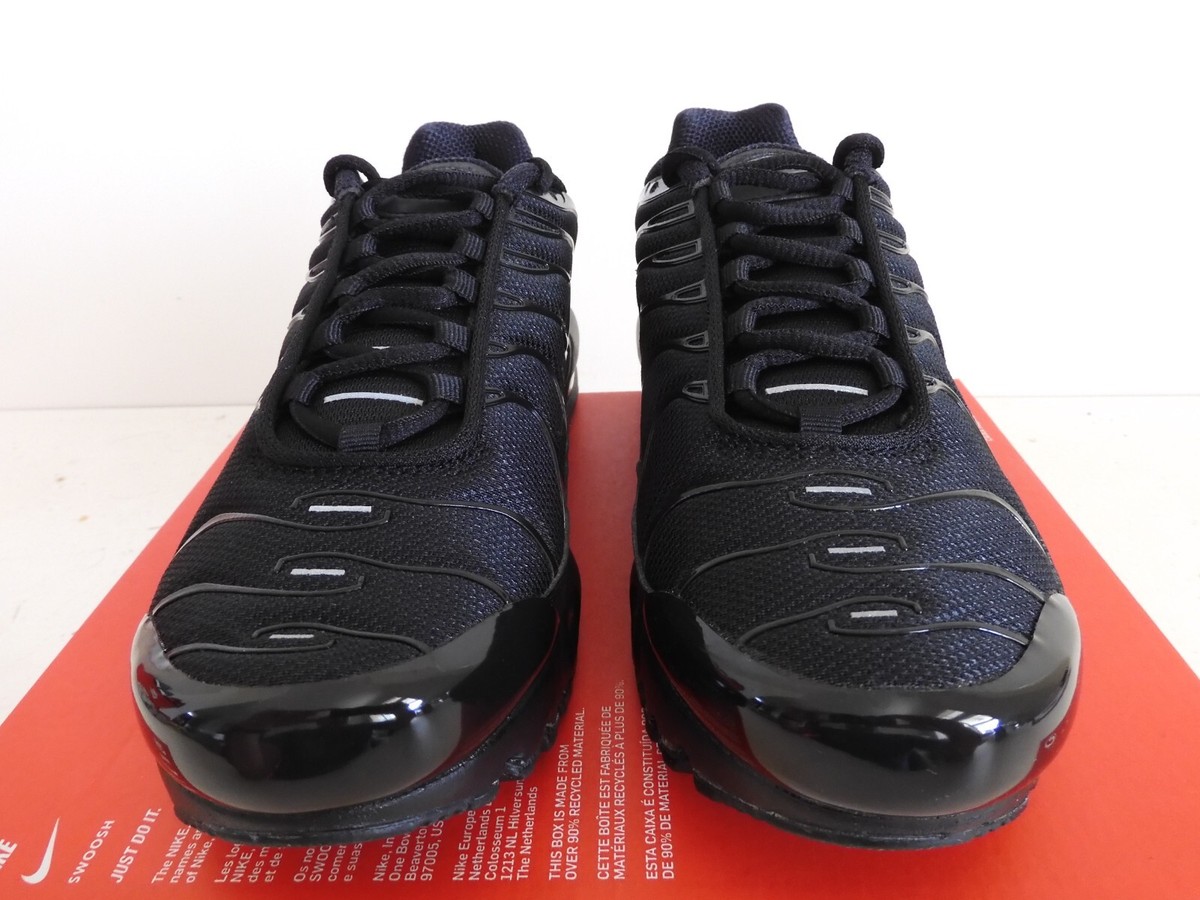 靴 Nike Air Max Plus \"Triple Black Nike Air Max Plus Low Triple Black - 604133-050 | eBay