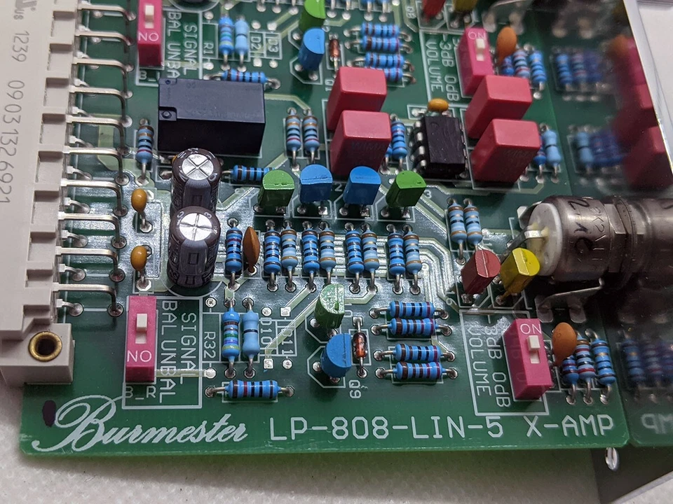 LP-808 LIN-5 In/Out X-Amp CD Module For Burmester 808 MK V  Stereo Preamp - Image 4 of 4