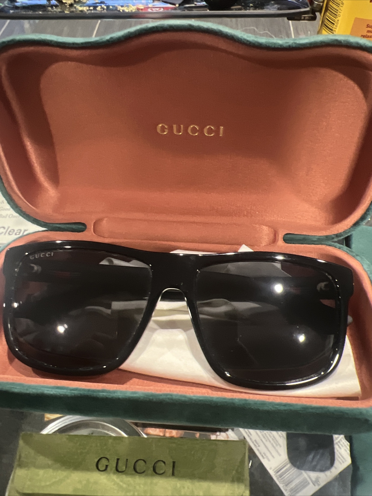 Gucci GG0010S Men's Sunglasses Gem