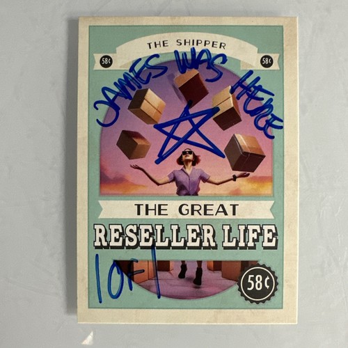 The Shipper Trading Card (Series 1 2) James 1 of 1 Limited Reselling eBay
