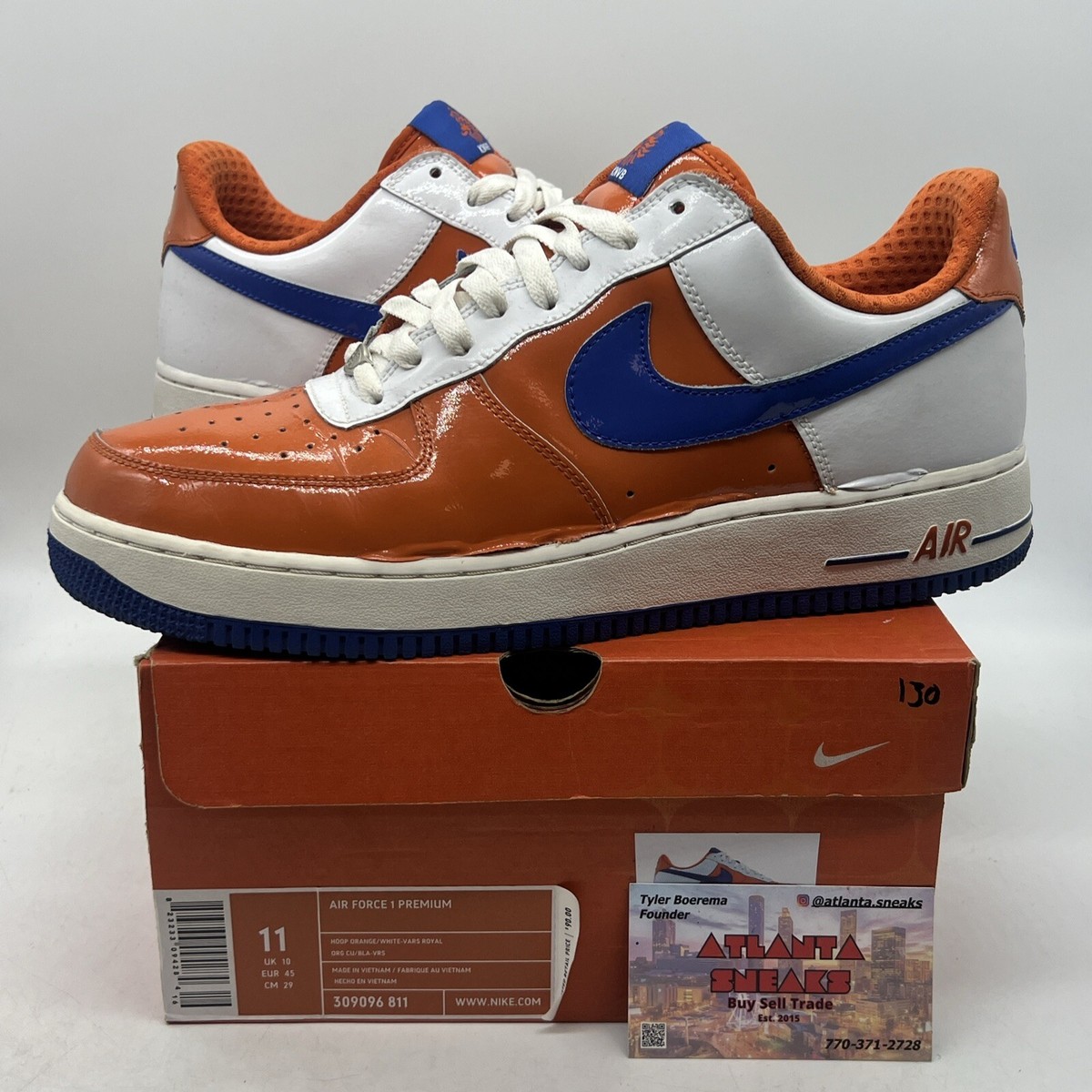 オレンジウィップ Size 11 -Nike Air Force 1 Premium Holland World Cup Orange