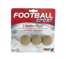 Smoby  - 140410 - Jeu de Plein Air - 3 Balles Liege - 35 mm