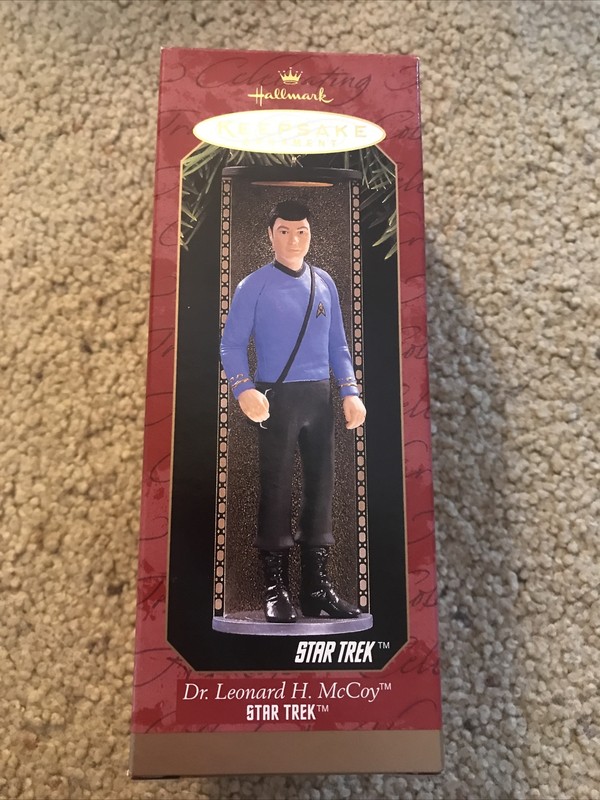 Star Trek Dr. Leonard H. McCoy 1997 Hallmark Keepsake Christmas Ornament NIB