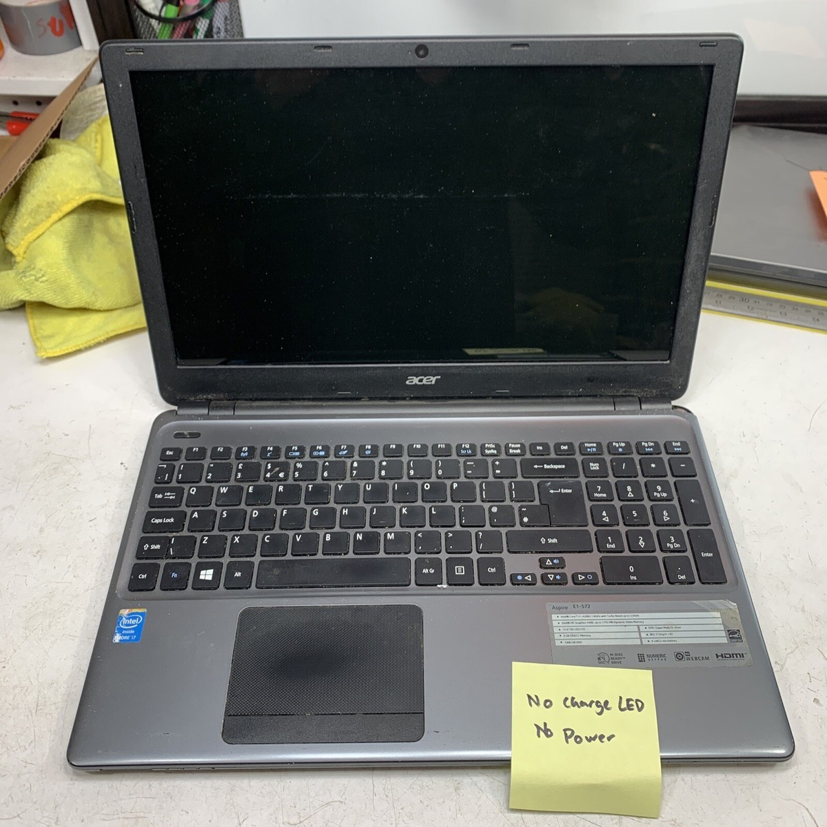 🍋Acer Aspire E1-572 Laptop Computer For Parts Or Repair🍊 | eBay 🍋Acer Aspire E1-572 Laptop Computer For Parts Or Repair🍊 | eBay